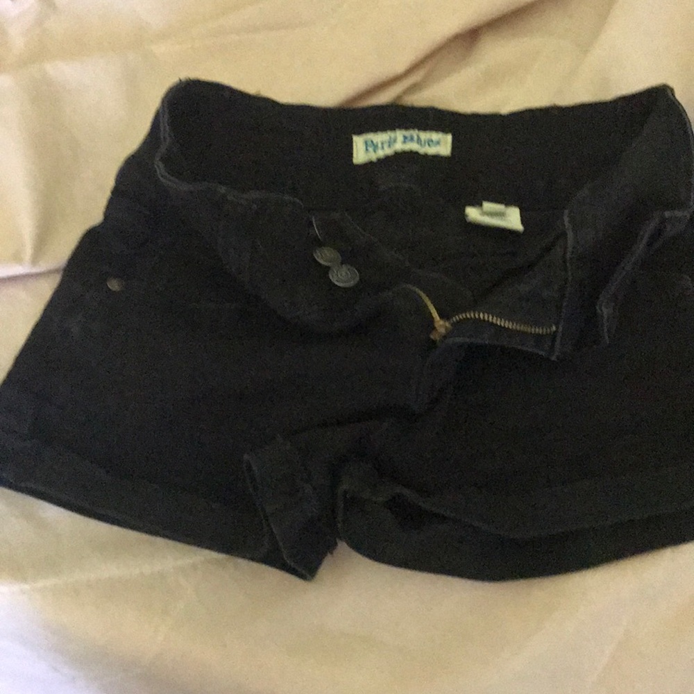 Black shorts